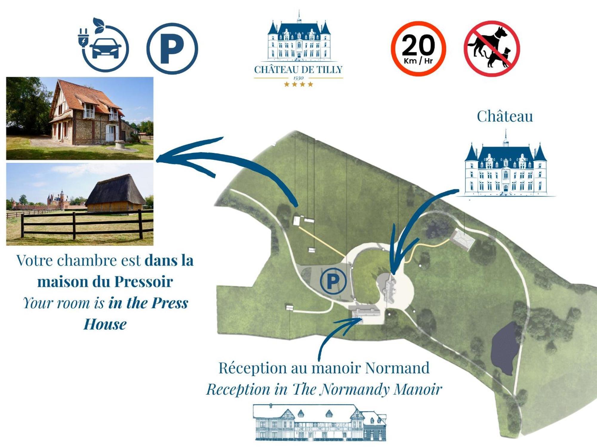 Chateau De Tilly Boissey-le-Chatel Exterior foto